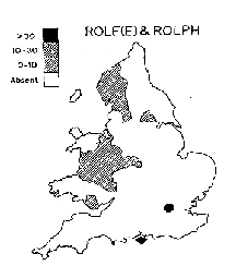 Distribution of ROLF